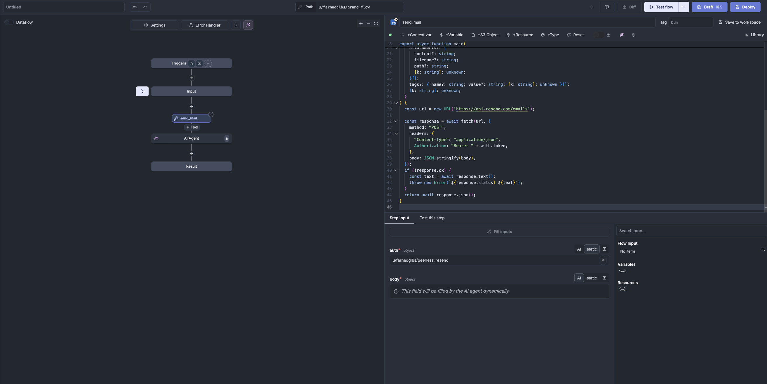 Script tools
